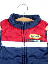 Load image into Gallery viewer, Crayola Vintage Puffer Gilet - Age 3-6 months
