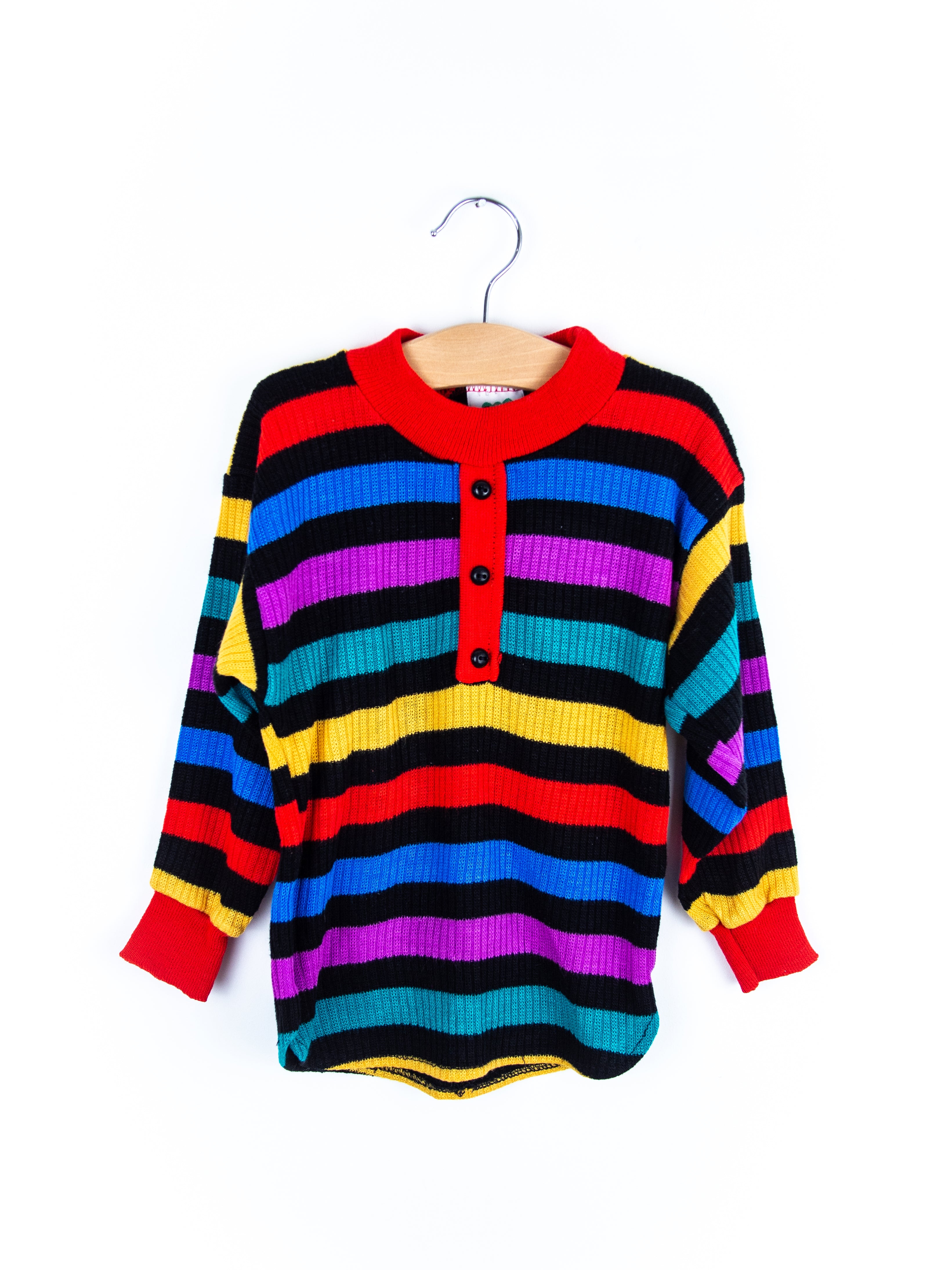 Vintage Stripe Knit Top - Age 2-3 years