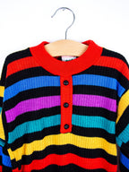 Vintage Stripe Knit Top - Age 2-3 years
