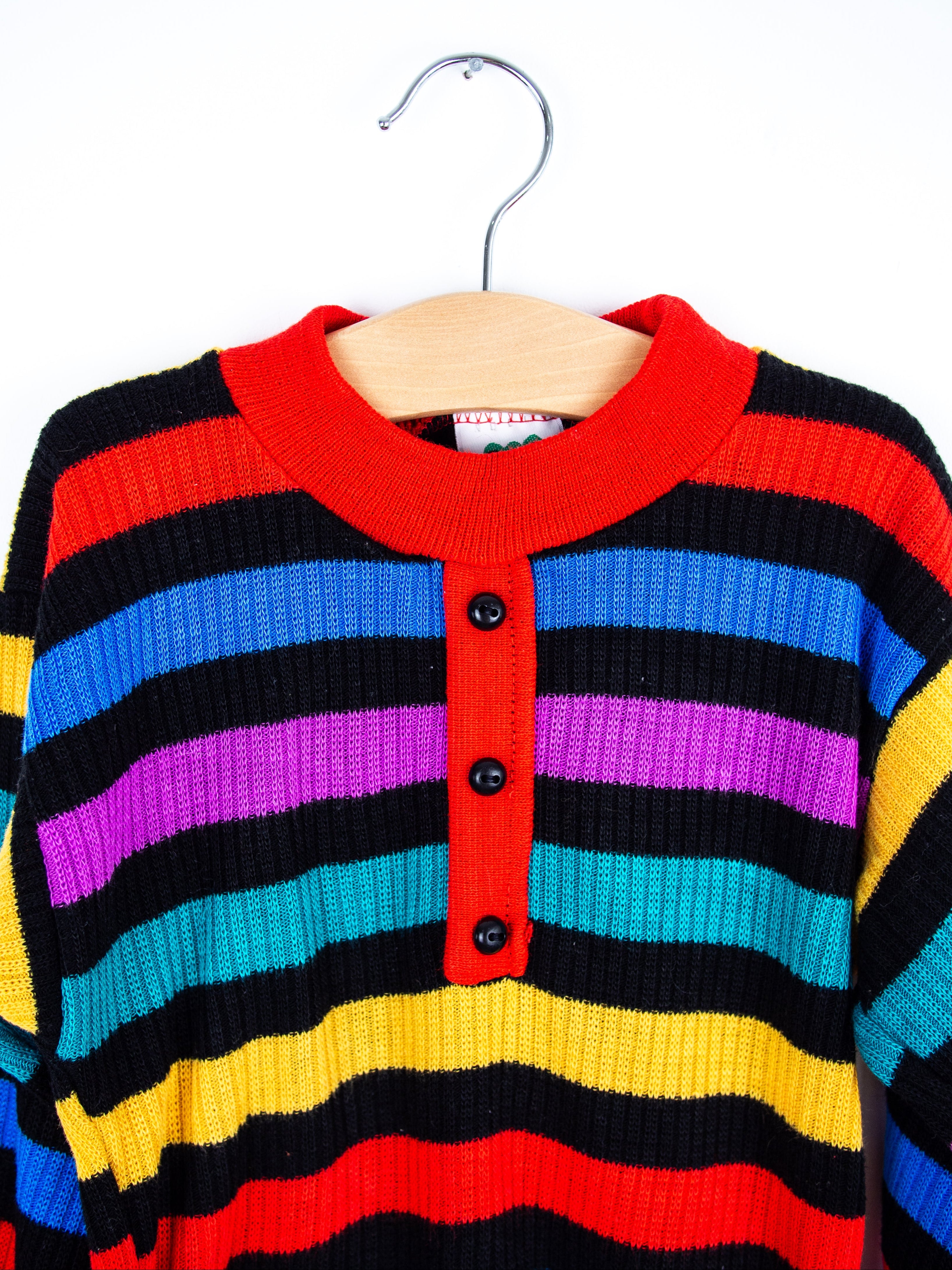 Vintage Stripe Knit Top - Age 2-3 years