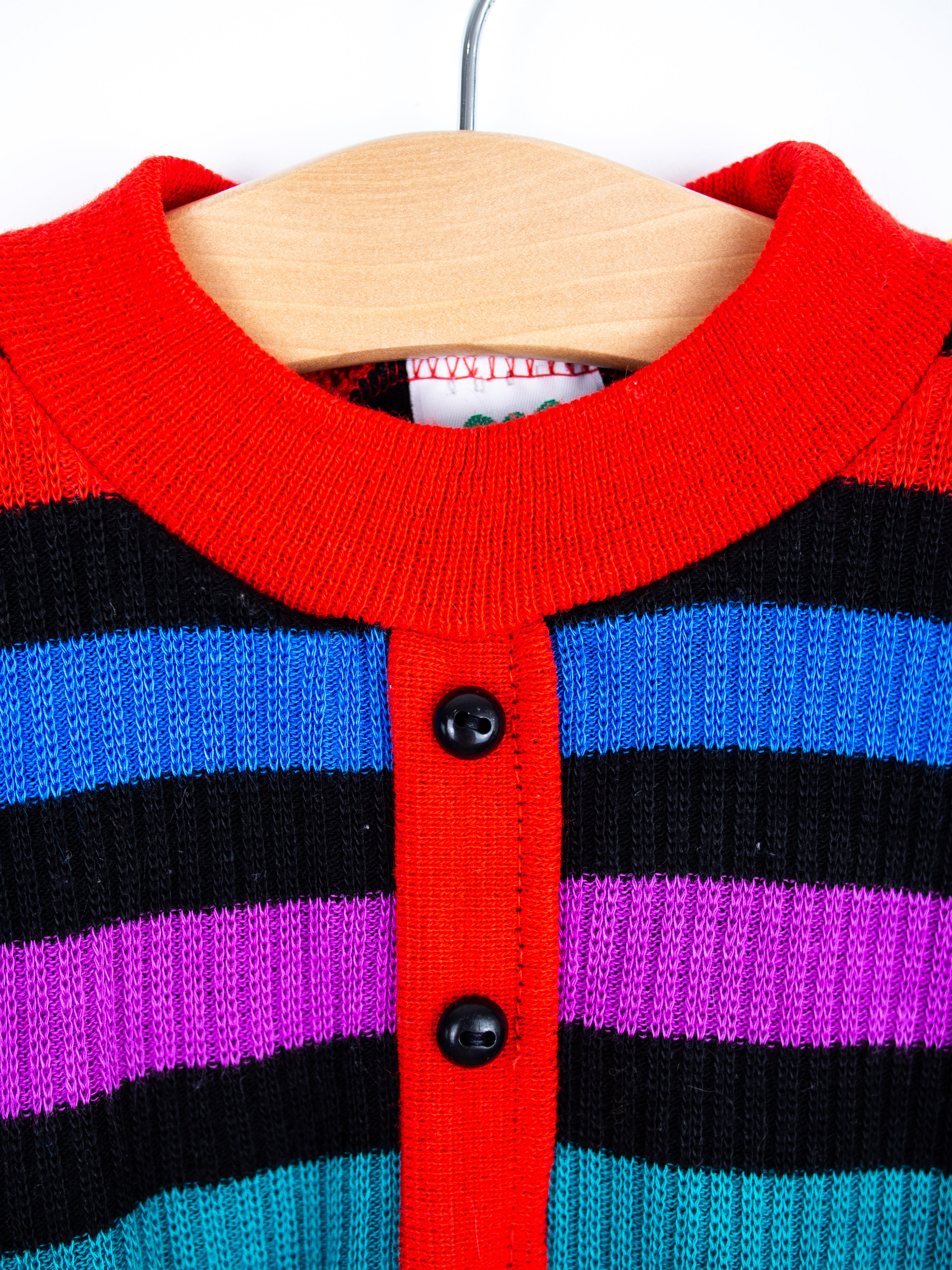 Vintage Stripe Knit Top - Age 2-3 years