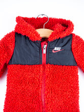 Load image into Gallery viewer, Nike Red Teddy Snowsuit - Age 3-6 months
