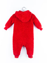 Load image into Gallery viewer, Nike Red Teddy Snowsuit - Age 3-6 months
