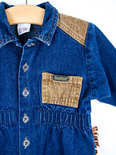 Load image into Gallery viewer, Osh Kosh Denim Western Fringe Boiler Suit - Age 6 months
