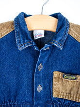 Load image into Gallery viewer, Osh Kosh Denim Western Fringe Boiler Suit - Age 6 months
