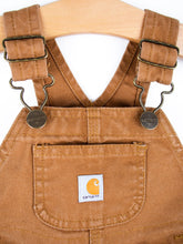 Load image into Gallery viewer, Carhartt Brown Canvas Dungarees - Age 6 months
