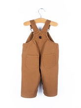 Load image into Gallery viewer, Carhartt Brown Canvas Dungarees - Age 6 months
