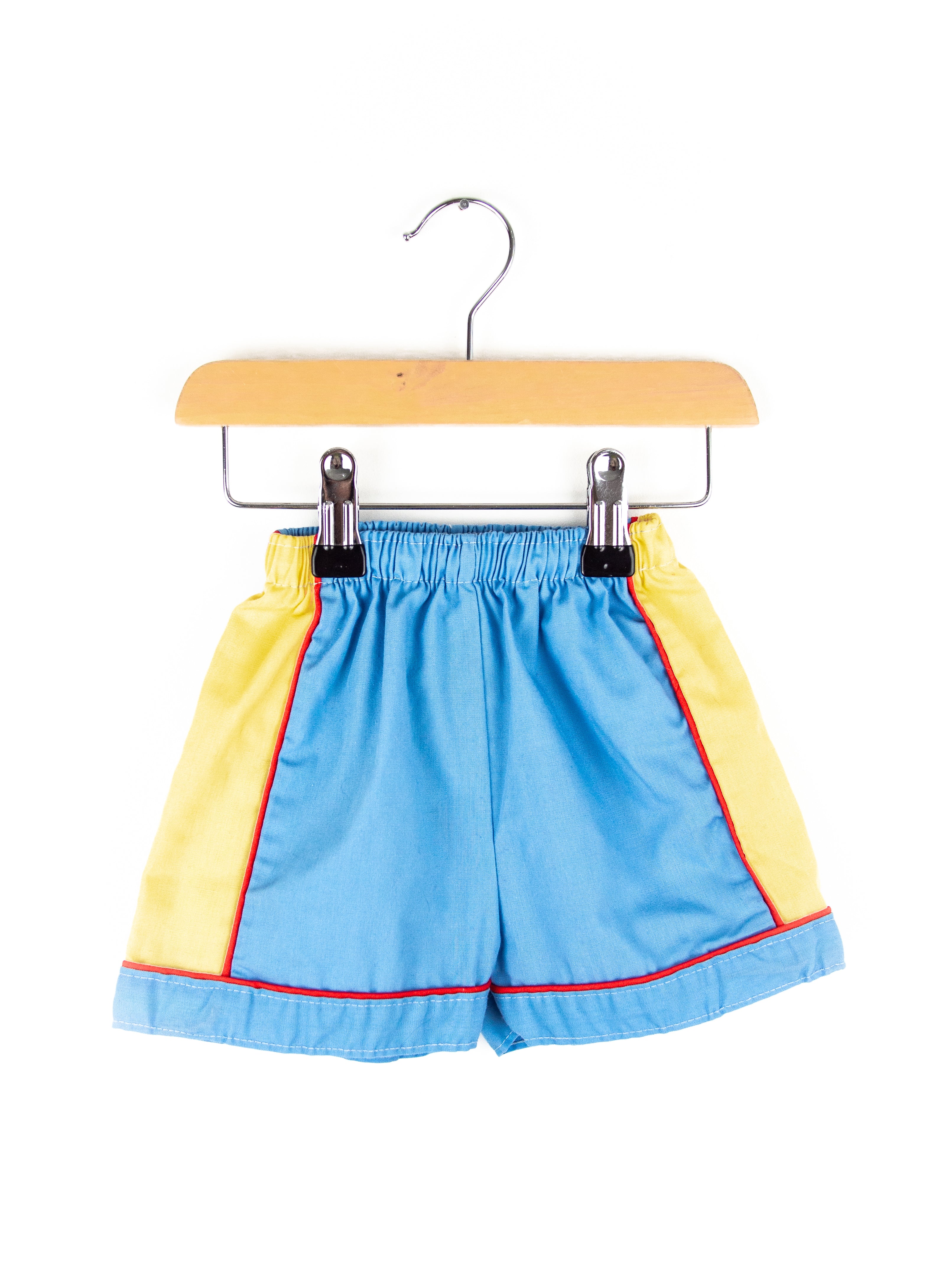 Vintage Colour Block Swim Shorts - Age 12-18 months