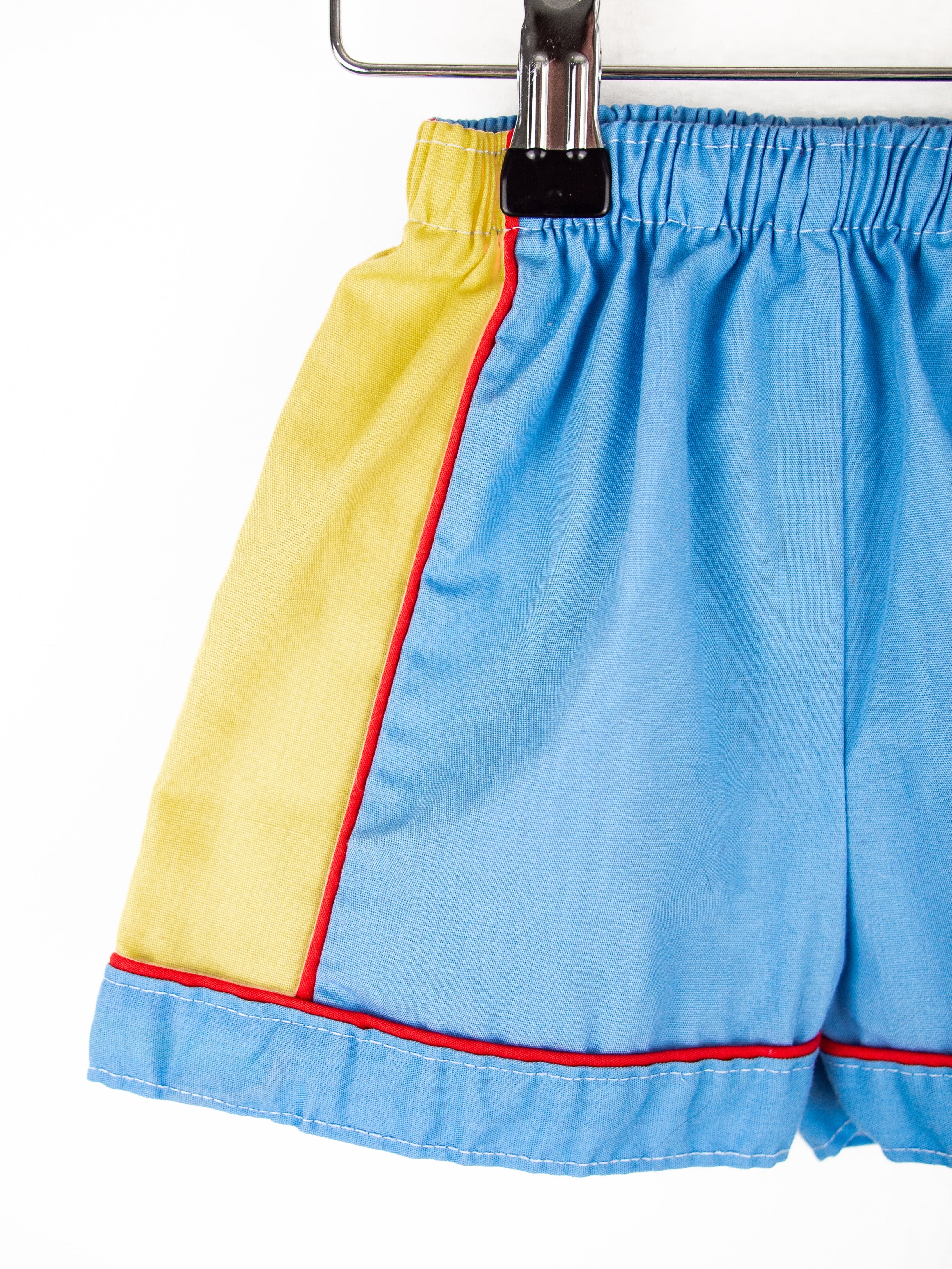 Vintage Colour Block Swim Shorts - Age 12-18 months