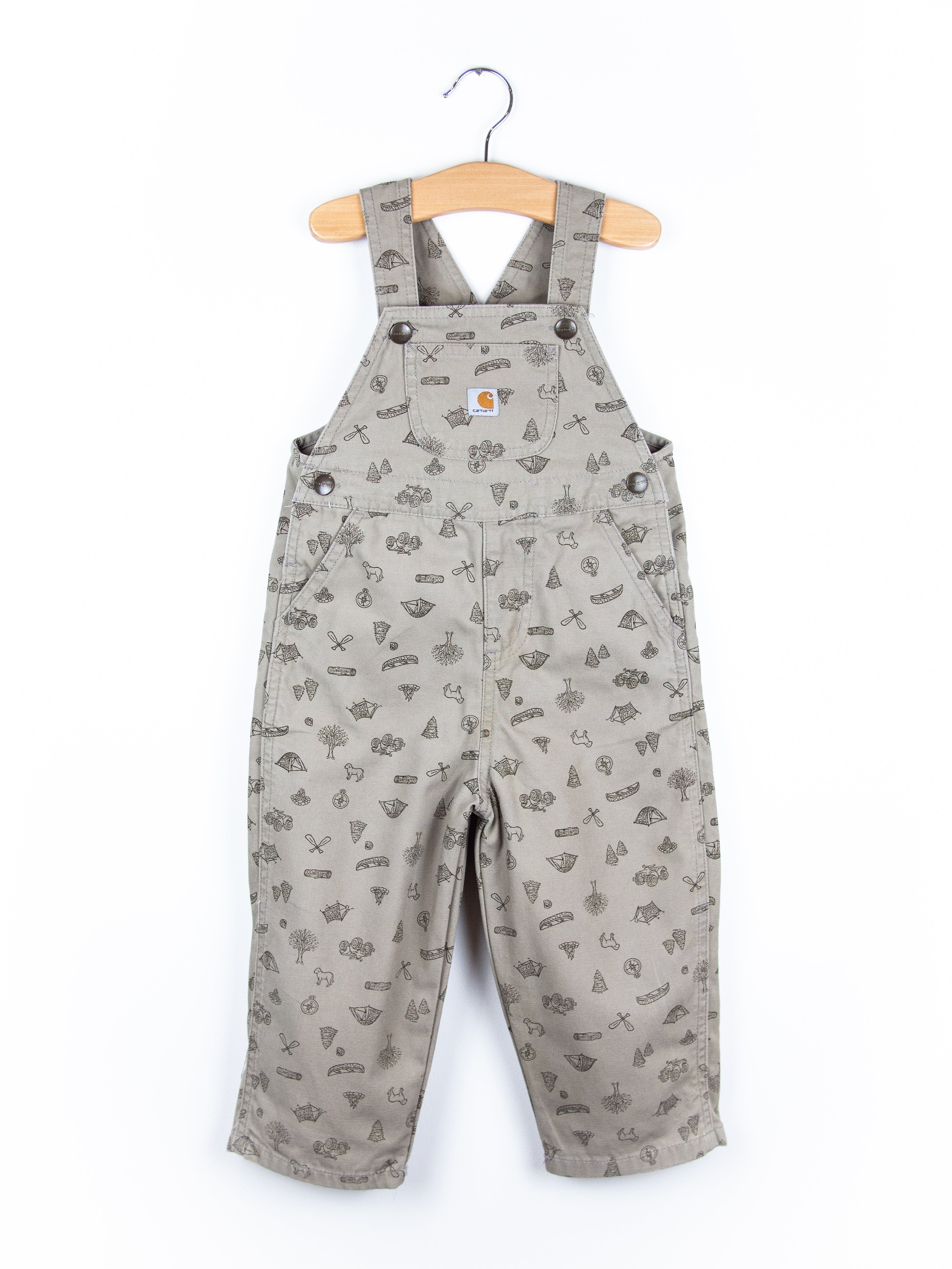 Carhartt Rare Happy Camper Dungarees - Age 18 months