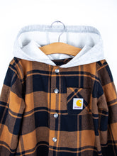 Load image into Gallery viewer, Carhartt Check Flannel Shirt with Hood - Age 5 years
