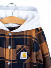 Load image into Gallery viewer, Carhartt Check Flannel Shirt with Hood - Age 5 years
