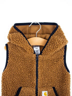 Carhartt Brown Teddy Gilet - Age 2 years