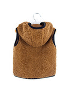Carhartt Brown Teddy Gilet - Age 2 years