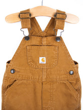 Load image into Gallery viewer, Carhartt Brown Canvas Dungarees - Age 12 months
