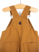 Load image into Gallery viewer, Carhartt Brown Canvas Dungarees - Age 12 months
