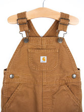 Load image into Gallery viewer, Carhartt Brown Canvas Dungarees - Age 24 months
