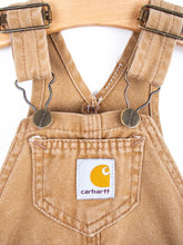 Load image into Gallery viewer, Carhartt Vintage Sand Canvas Dungarees - Age 9 months - READ DESCRIPTION

