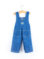 Vintage Cutecumber Denim Dungarees - Age 6-9 months