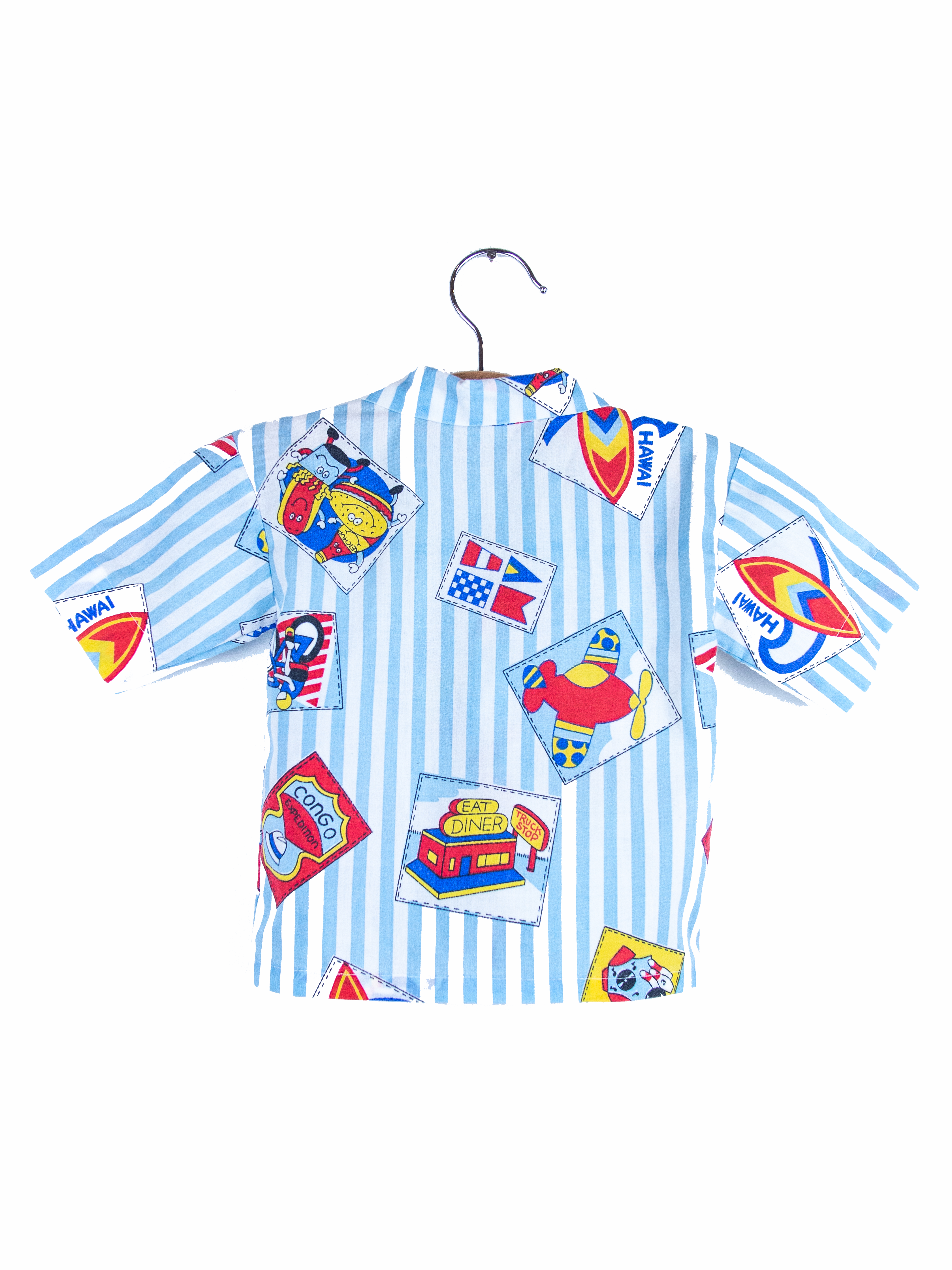 Vintage Fast Food Print Shirt - Age 6 months