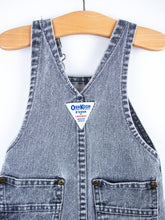 Load image into Gallery viewer, Osh Kosh Vintage Grey Wash Denim Dungarees - Age 12 months
