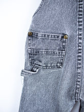 Load image into Gallery viewer, Osh Kosh Vintage Grey Wash Denim Dungarees - Age 12 months
