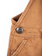 Carhartt Brown Jersey Dungaree Shorties - Age 12-18 months