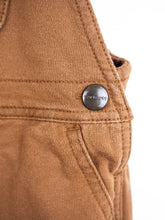 Load image into Gallery viewer, Carhartt Brown Jersey Dungaree Shorties - Age 12-18 months - READ DESCRIPTION
