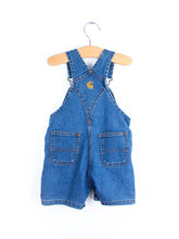 Load image into Gallery viewer, Carhartt Denim Dungaree Shorties - Age 12 months
