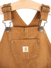 Load image into Gallery viewer, Carhartt Brown Dungaree Shorties - Age 24 months
