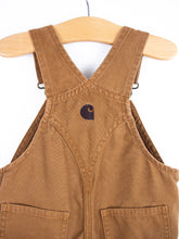 Load image into Gallery viewer, Carhartt Brown Dungaree Shorties - Age 12 months
