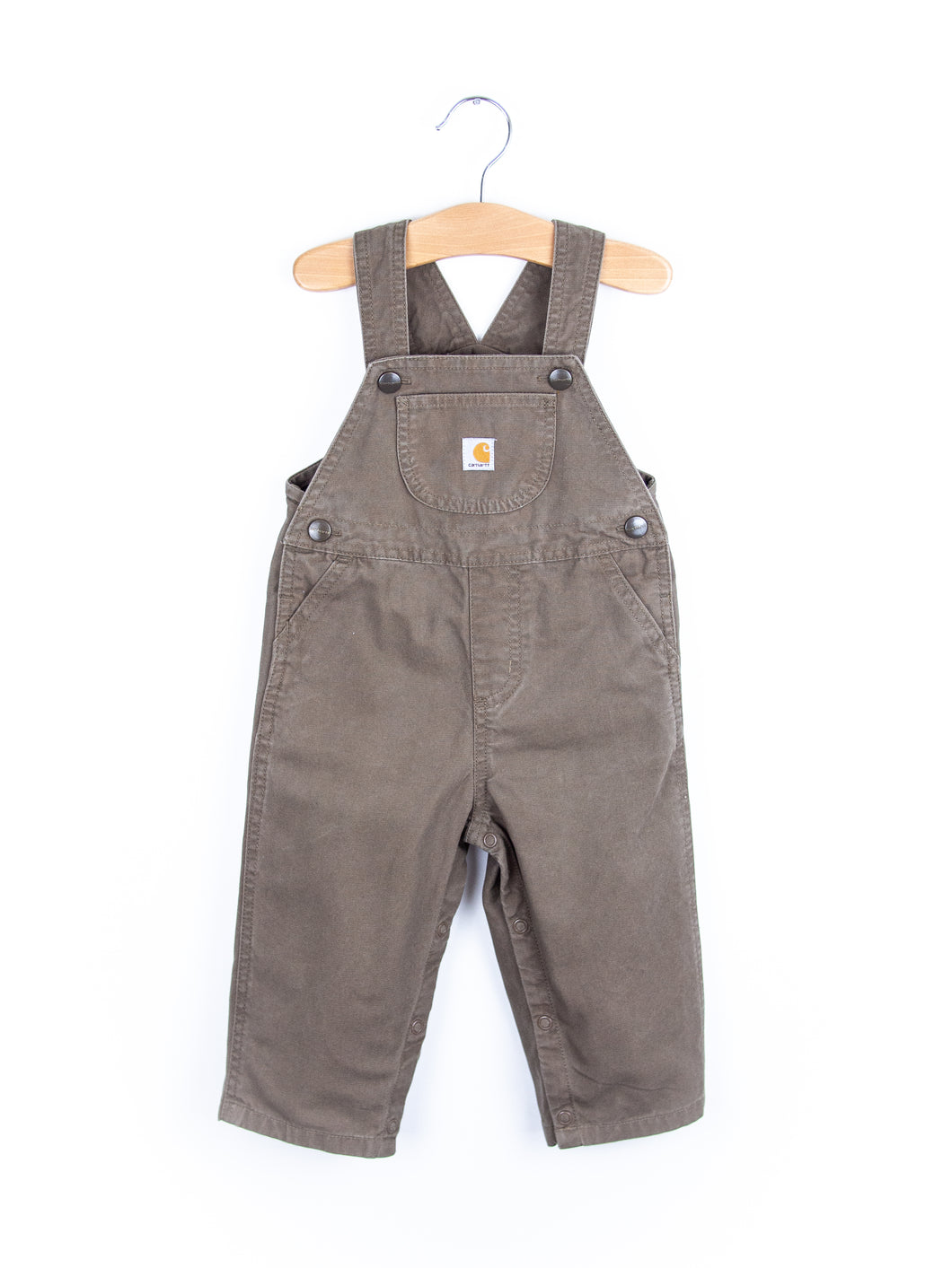 Carhartt Stone Canvas Dungarees - Age 12 months