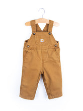 Load image into Gallery viewer, Carhartt Brown Canvas Dungarees - Age 6-9 months
