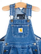 Load image into Gallery viewer, Carhartt Denim Dungaree Shorties - Age 4-5 years
