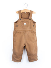 Load image into Gallery viewer, Carhartt Brown Canvas Dungarees - Age 18 months
