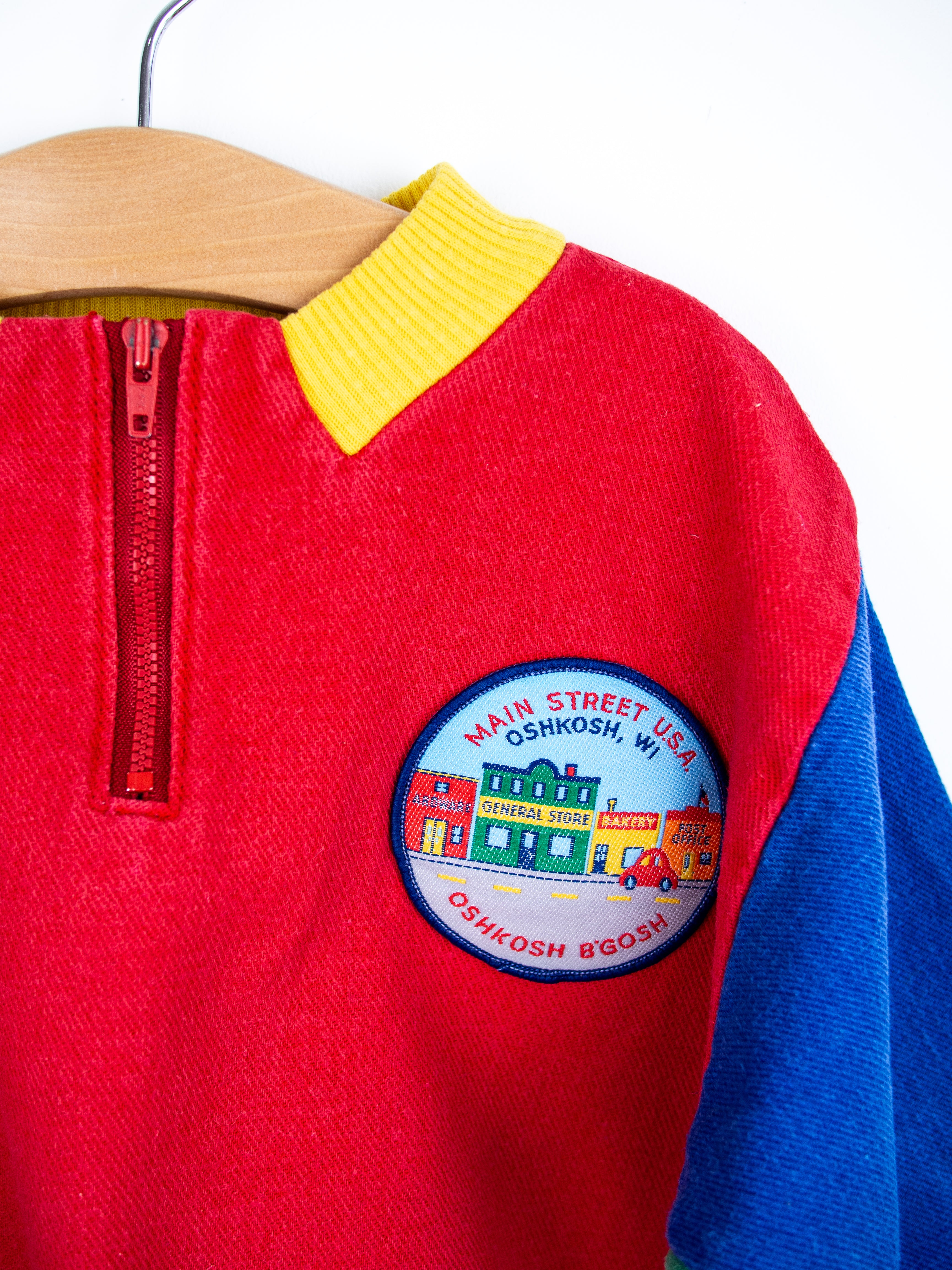 Osh Kosh Rare 90's Colour Block Sweatshirt - Age 2-3 years