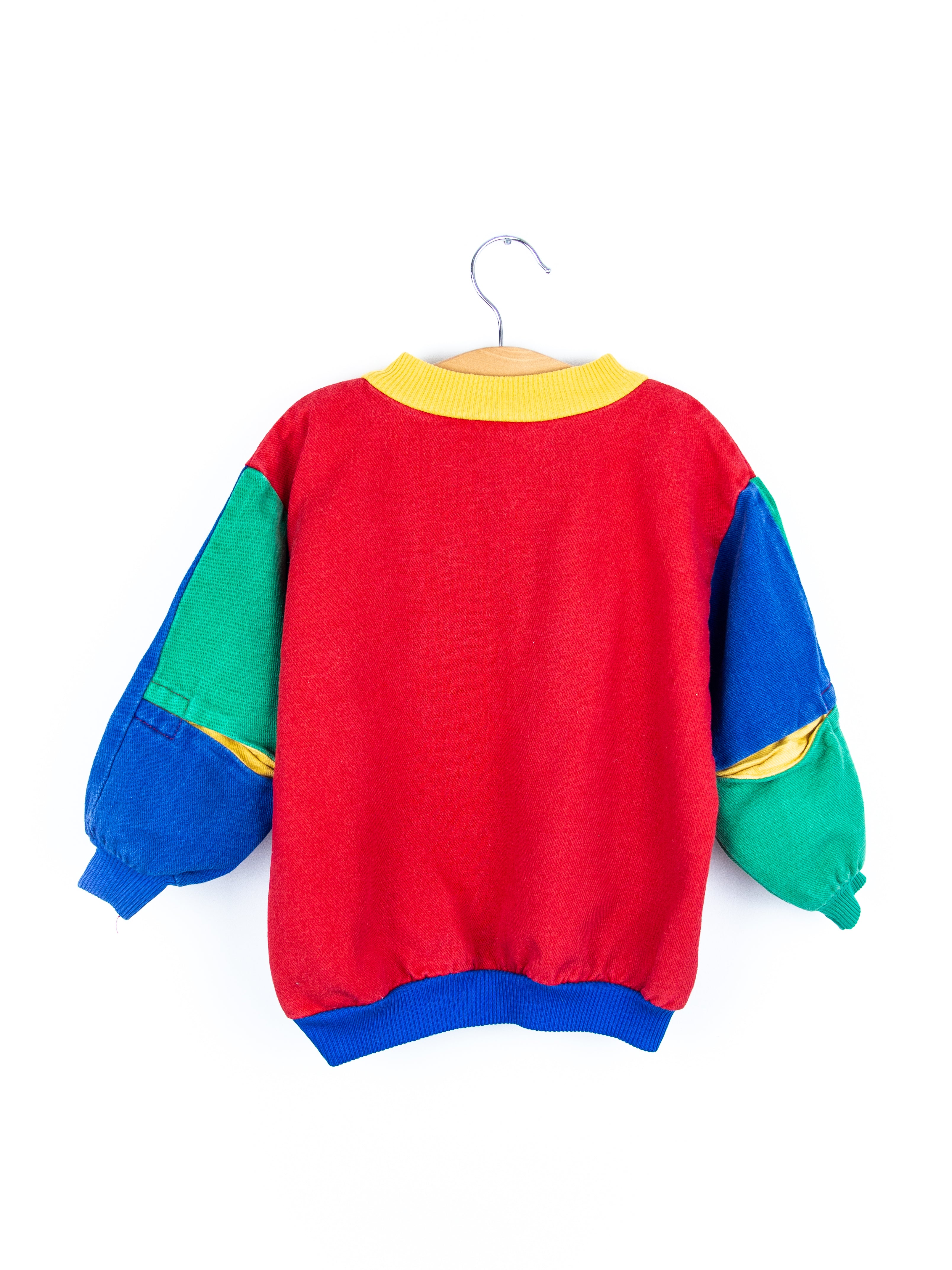 Osh Kosh Rare 90's Colour Block Sweatshirt - Age 2-3 years