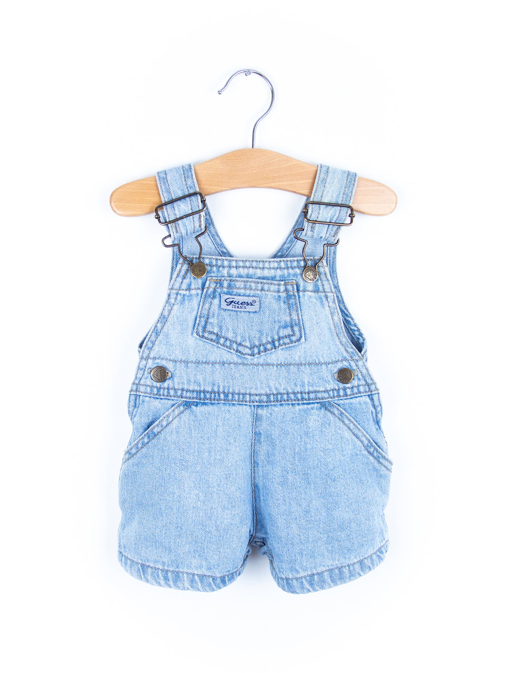 Guess Denim Dungarees - Age 0-3 months