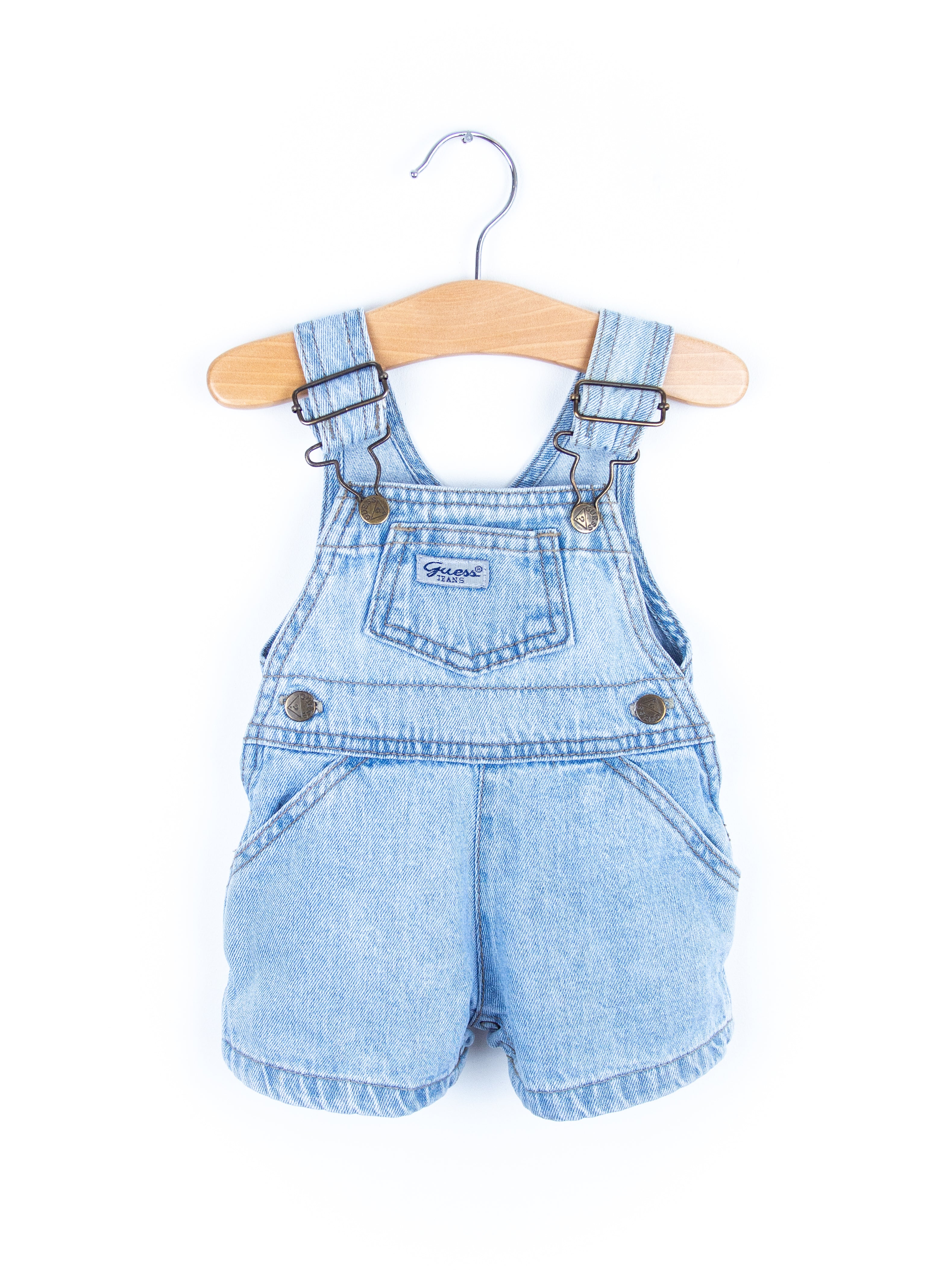 Guess Denim Dungarees - Age 0-3 months