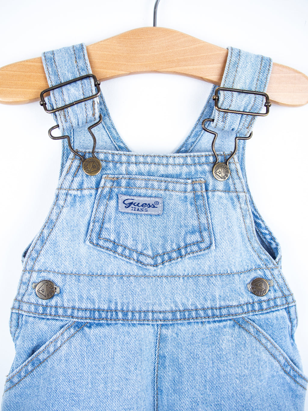 Guess Denim Dungarees - Age 0-3 months