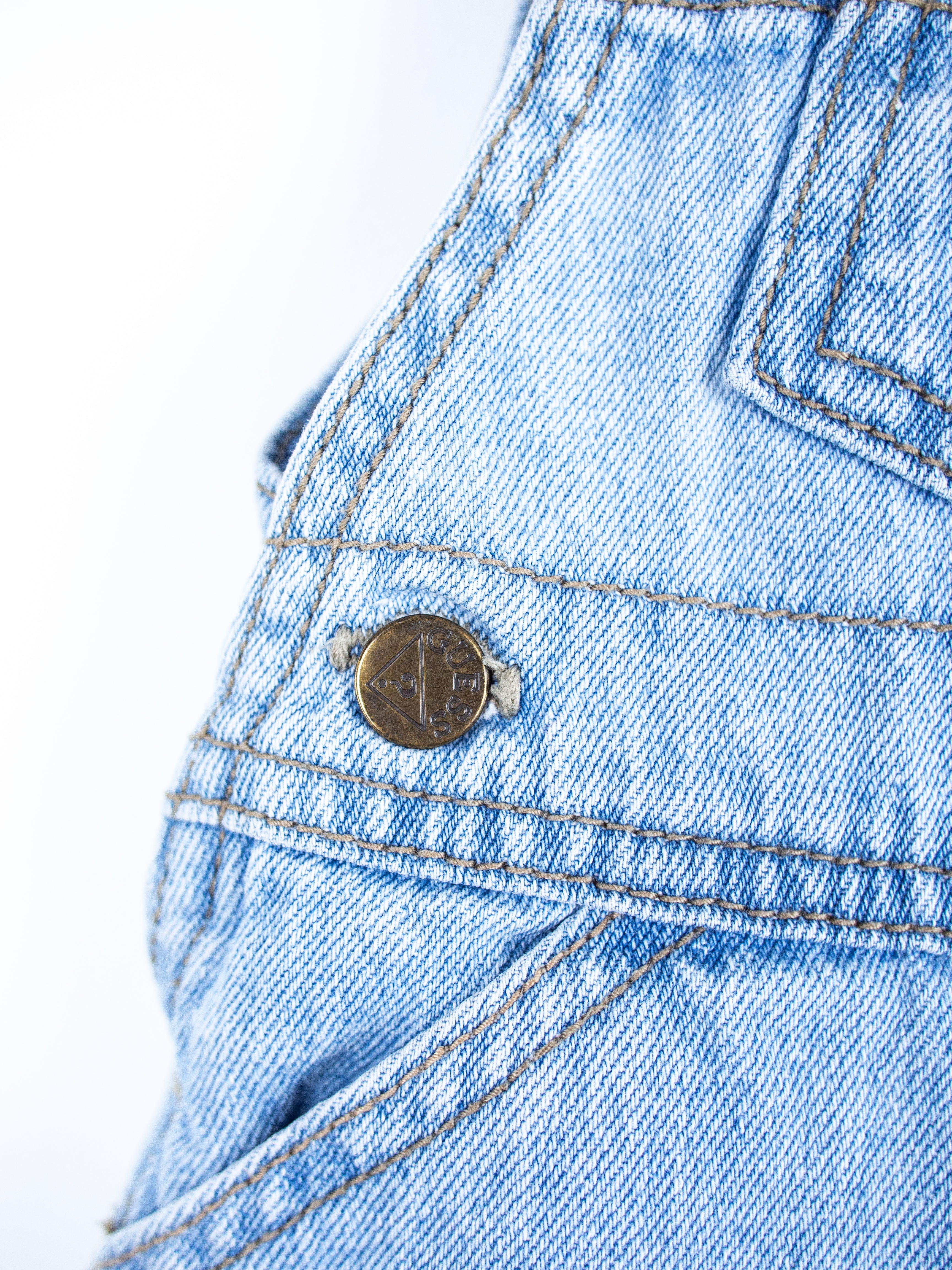 Guess Denim Dungarees - Age 0-3 months