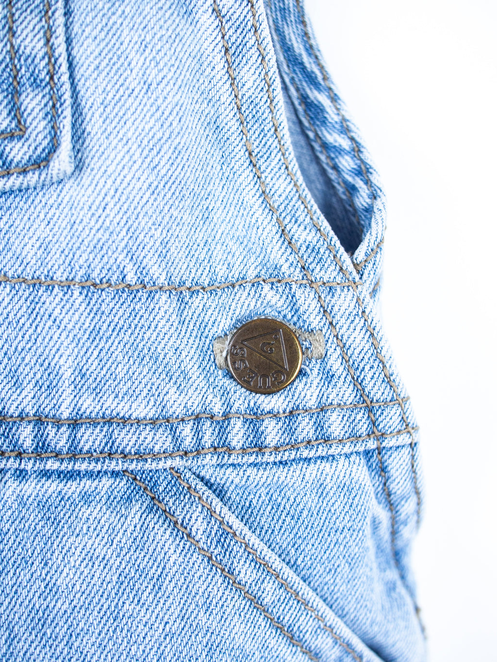 Guess Denim Dungarees - Age 0-3 months