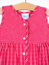 Load image into Gallery viewer, Osh Kosh Red Check Jumpsuit - Age 9 months
