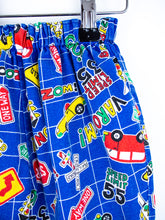 Load image into Gallery viewer, Vintage Reversible Car Print Trousers - Age 12-18 months
