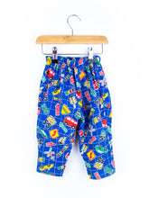 Load image into Gallery viewer, Vintage Reversible Car Print Trousers - Age 12-18 months
