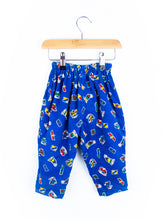 Load image into Gallery viewer, Vintage Reversible Car Print Trousers - Age 12-18 months
