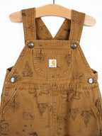 Carhartt Woodland Print Dungarees