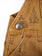 Carhartt Woodland Print Dungarees