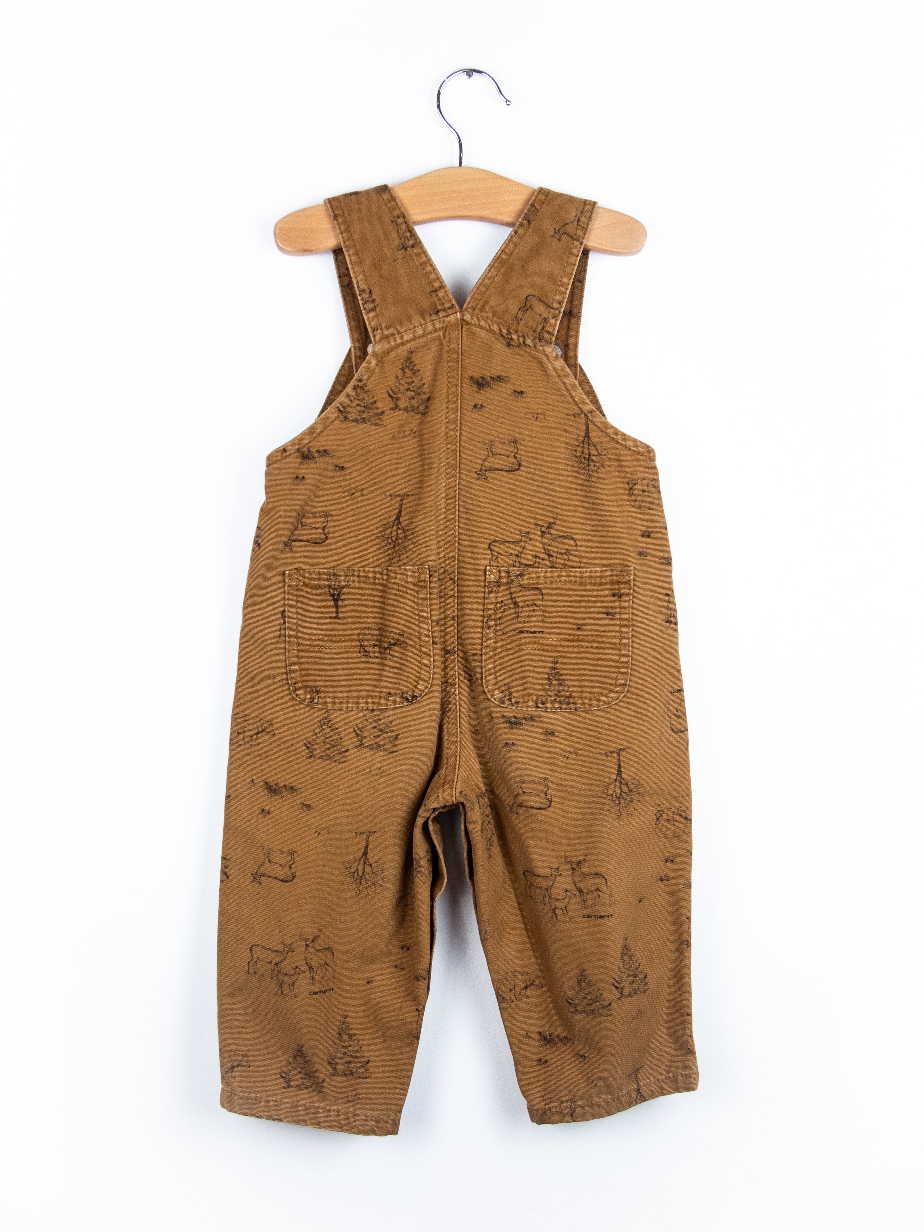 Carhartt Woodland Print Dungarees