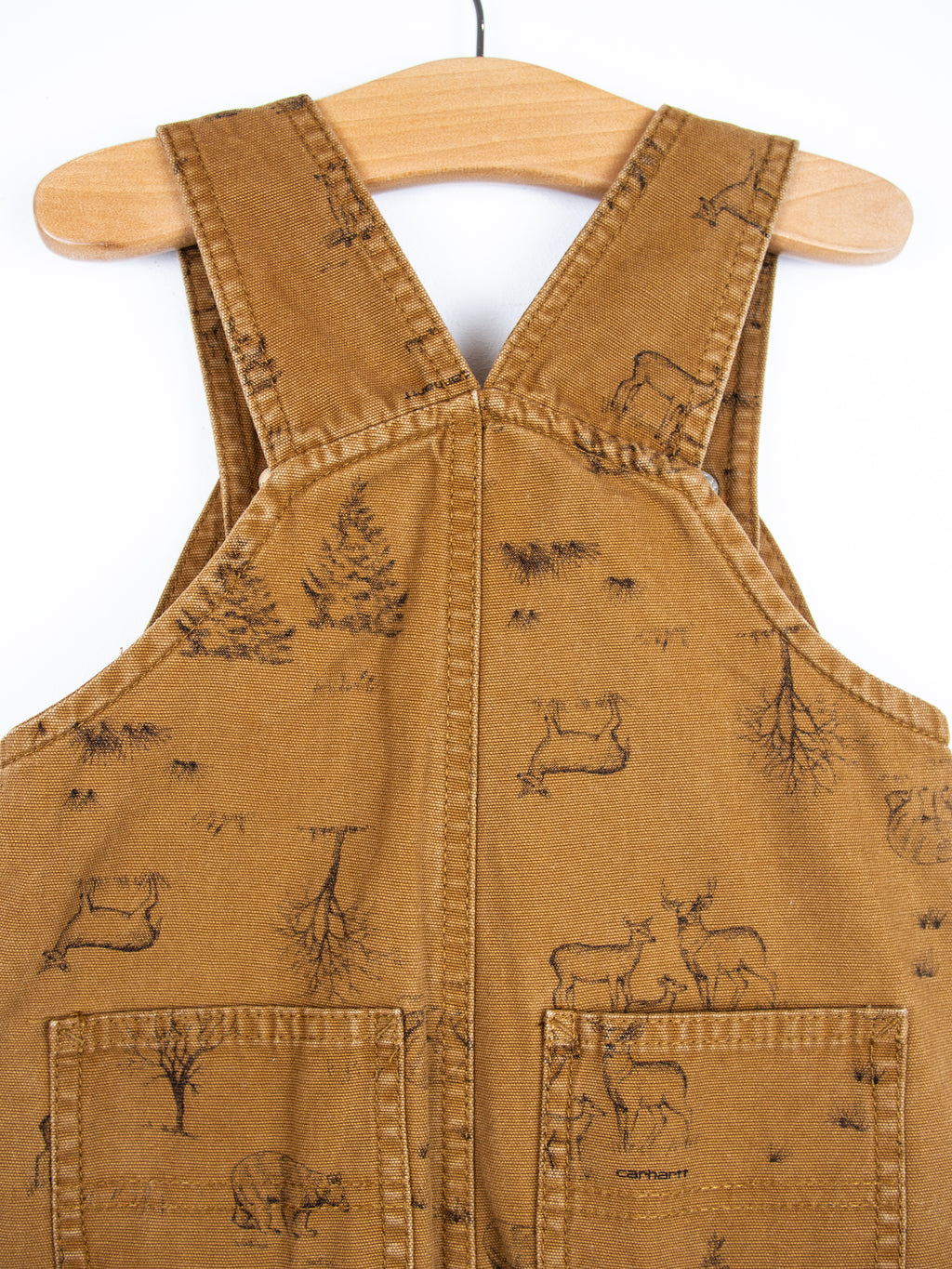 Carhartt Woodland Print Dungarees - Age 18 months
